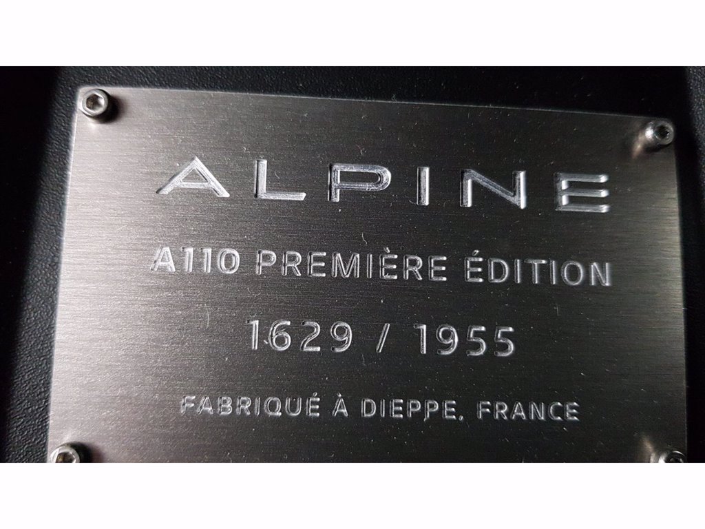 ALPINE alpine 1.8 Premiere Edition N.1629